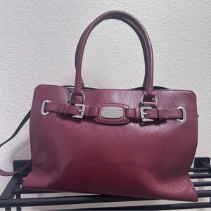 Michael Kors Hamilton leather bag